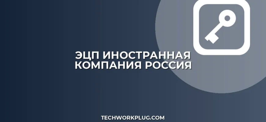 ЭЦП для иностранной компании в России: Полное руководство