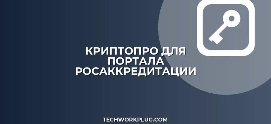 Настройка КриптоПро для Росаккредитации: инструкция