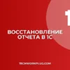 Как восстановить удаленный отчет в 1С из архива