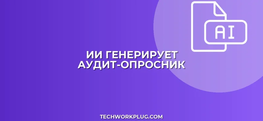 Как ИИ генерирует вопросник для аудита: гайд
