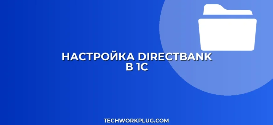 Настройка DirectBank в 1С: пошаговая инструкция