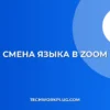 Как изменить язык в Zoom на русский: инструкция
